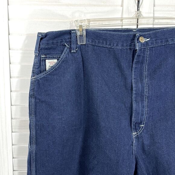 Pointer Carpenter Shorts Size 42 Lightweight Denim - Picture 3 of 13